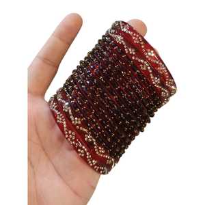 Beautiful Glass Churiyan Bangles for Women Traditional Indian Bridal <b>Wedding</b> Jewelry Colorful Fashion <b>Accessories</b> Wholesale Set - Product Image 1