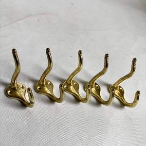Crochets à serviettes en laiton de qualité supérieure avec élégants supports muraux pour serviettes, peignoirs, vêtements et usage en hôtellerie - Product Image 4