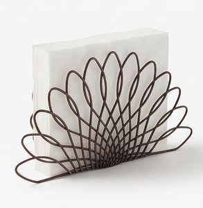 Porte-serviettes en métal de qualité supérieure, parfait pour la cuisine, accessoire de table élégant, rangement essentiel pour la salle à manger et décoration intérieure. - Product Image 1
