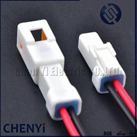 Konektor Elektronik Tahan Air 2 Pin Otomatis dengan Kabel Harness dan Sambungan Butt Plug 02R-JWPF-VSLE-S 02T-JWPF-VSLE-S JWPF-VSLE-D