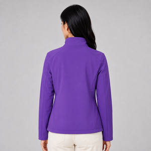 Chaqueta Softshell de Moda para Mujer, con Logotipo Personalizado, Resistente al Viento, Impermeable, Transpirable, Informal para Exteriores - Product Image 4