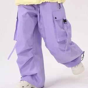 Pantalones de Snowboard Impermeables y Cortavientos, Estilo Cargo, Acolchados, para Deportes de Invierno al Aire Libre, Pantalones de Nieve Holgados - Product Image 2