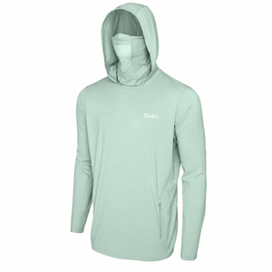 Sudadera con Capucha para Hombre, Protección Solar, Secado Rápido, Transpirable, Camisa de Pesca con Protección UV, Ligera, para Deportes al Aire Libre - Product Image 1