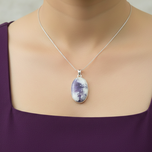 <b>Top</b> Quality Blue Sodalite Oval Gemstone Pendant 925 Sterling Silver <b>Rose</b> Gold Yellow Gold Plated Handmade Healing Jewelry her - Product Image 2