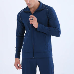 Survêtement homme OEM/ODM 100% polyester, poids lourd, respirant, impression de logo personnalisée, vêtements de sport décontractés pour homme - Product Image 5