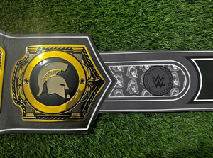 Ceinture de champion des Spartans de l'État du Michigan, taille adulte, modèle Legacy, fabriquée en zinc premium 2 mm 4 mm - Product Image 5