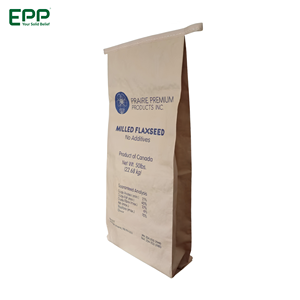 Custom Logo Kraft Paper Laminated PP Woven Bag 20kg 25kg 50kg Moisture Proof Composite Packaging Sack for Fertilizer <b>Packing</b> - Product Image 1