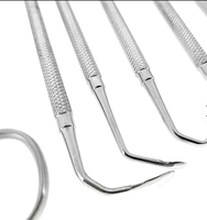 Kit d'instruments chirurgicaux vétérinaires en acier, manuel, réutilisable et stérilisable, pour la chirurgie des animaux de compagnie