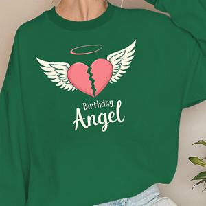 Sweat-shirts pour femmes Heart Mom s Birthday Angel - Product Image 4