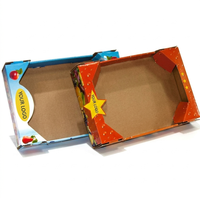 Oluklu Mukavva Kesim Saplı Özel Baskılı Kağıt Meyve Kutuları Toptan Ambalaj OEM ODM Fabrika Tedariki Taze Ürünler İçin
