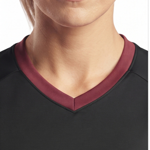 Women V-Neck Volleyball Jersey Short Sleeve Sublimated Volleyball Jersey Ladies Volleyball Jersey Premium - Product Image 4