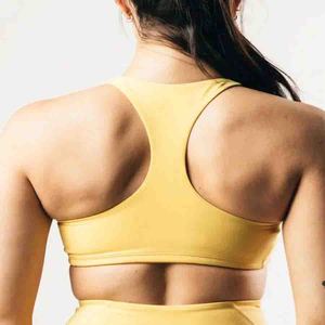 Ropa Deportiva de la Mejor Calidad, Sujetador Deportivo para Mujer, Diseño Frontal Simple Hecho a Medida, Alta Sujeción, Secado Rápido, Sujetadores de Yoga Personalizables para Mujer - Product Image 6