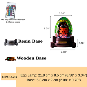 Lámpara de resina personalizada, lámpara de resina, luz nocturna personalizada, lámpara de epoxi de Pokémon, lámpara art déco, regalo personalizado, regalo hecho a mano - Product Image 4