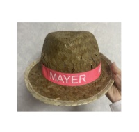 Chapeaux Sombrero à large bord en paille de blé, brodés à la main, pour les voyages, le quotidien, les fêtes, les occasions décontractées, les mariages, l'été, les bars et les restaurants