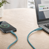 Cable USB-C a USB-C TIAN DIAN con revestimiento de nailon, carga rápida de 3A para portátiles, bancos de energía, teléfonos inteligentes, tabletas y consolas de juegos