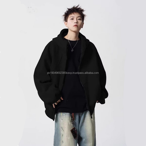 เสื้อฮู้ดดี้ผ้าเทอร์รี่ทรงหลวม แบรนด์แฟชั่น คุณภาพสูง น้ำหนัก 330 กรัม ผ้าฝ้าย สำหรับใส่ลำลองและเล่นกีฬา เหมาะสำหรับฤดูหนาว - Product Image 2