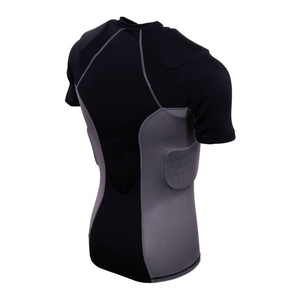 Elite American Football <b>Padded</b> Compression Top Quick Dry Athletic Shirt for <b>Practice</b> and Game Day Use Football Shirts - Product Image 6