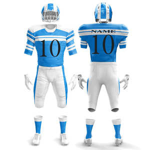 Uniformes de Fútbol Americano de Último Diseño, Nuevo Estilo Juvenil, Uniformes de Fútbol Americano Sublimados, Uniformes Deportivos para Clubes y Equipos Masculinos - Product Image 1