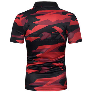 Camisetas Polo Clásicas Sublimadas, Tejido Ligero de Alto Rendimiento, Diseño Personalizado, Manga Corta, Ropa de Negocios - Product Image 3