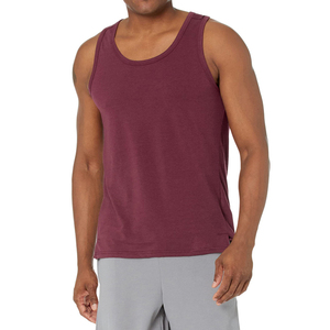 เสื้อกล้ามผู้ชายสีพื้นแบบใหม่ปี 2026 ขายส่ง เสื้อกล้ามออกกำลังกายผู้ชายแบบสั่งทำ เสื้อกล้ามฟิตเนสผู้ชายระบายอากาศได้ดี - Product Image 2