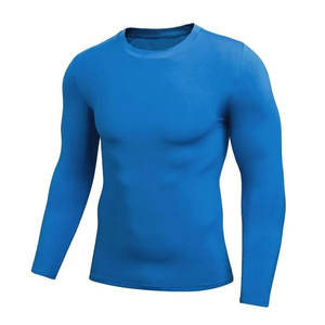Camiseta de Compresión Transpirable para Hombre, Ligera y de Secado Rápido, para Correr, Trotar, Gimnasio y Actividades al Aire Libre en Verano - Product Image 5