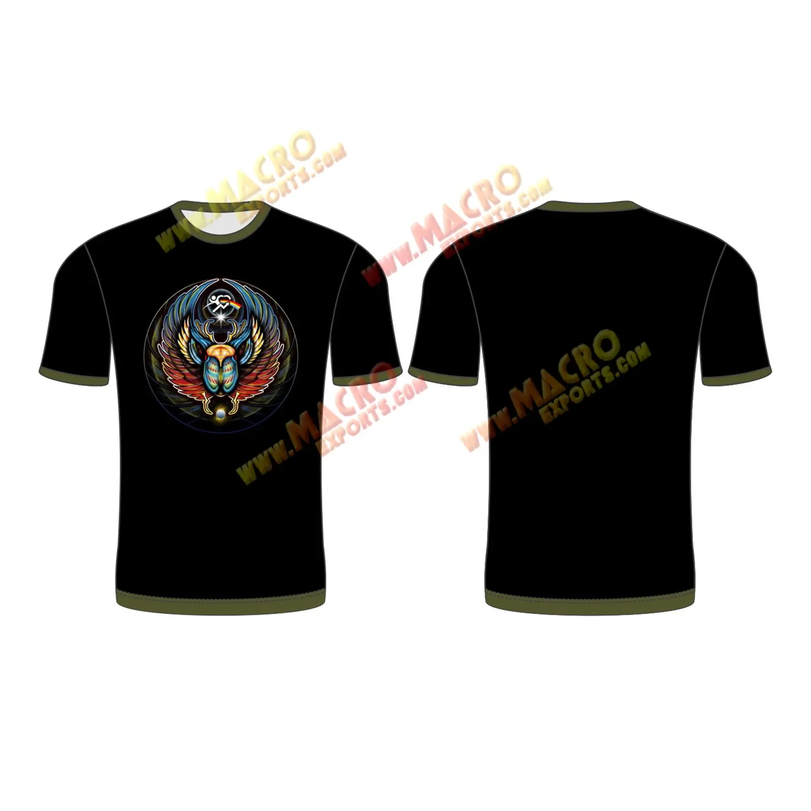 t-shirts Manufacturer 95% Cotton 5% Spandex Black Slim Fit T Shirt Causal Man Tshirt Printing Custom T Shirt