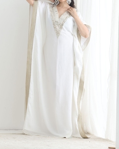 Beautiful New Style <b>Kaftan</b> Abaya for Women Hand Work <b>Kaftan</b> Traditional Islamic Clothing and Accessory Designed for Muslims - Product Image 2