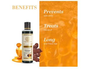 แชมพูขี้ผึ้งและชิคาไคธรรมชาติ คาดี 210 มล. สำหรับควบคุมผมร่วง ซ่อมแซมผมเสีย ปราศจากซัลเฟตและพาราเบน - Product Image 2