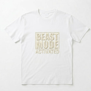 เสื้อยืดคอกลมแขนสั้นผ้าฝ้ายนุ่มคุณภาพพรีเมียม ปักลาย 3 มิติ ระบายอากาศได้ดี เป็นมิตรกับสิ่งแวดล้อม ดีไซน์นูนแบบกำหนดเอง สำหรับผู้ชาย สวมใส่สบาย - Product Image 1