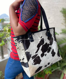 กระเป๋าโท้ทหนังวัวแท้ดีไซน์ใหม่กระเป๋าถือหรูหราหนังแท้สำหรับ2024ของผู้หญิงแฟชั่นงานแฮนด์เมดแนววินเทจจุของได้เยอะดีไซน์ใหม่ - Product Image 3