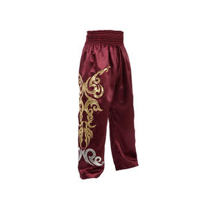 Pantalon de boxe et de kickboxing personnalisé à rayures latérales, extensible, séchage rapide, respirant, léger et durable – Prix de gros - Product Image 5