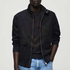 Fabricante de Pakistán que vende chaquetas de gamuza para hombre, ropa de moda personalizada de alta calidad, chaqueta de invierno de gamuza para hombre - Product Image 2