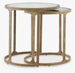 Luxury Gold Frame Nesting <b>Coffee</b> <b>Tables</b> <b>Set</b> <b>Marble</b> Top Side <b>Table</b> Furniture for Modern Living Room Budget Friendly - Product Image 6