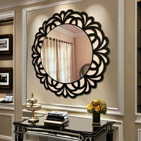 Nouveau Miroir Mural d'Entrée Moderne de Luxe en MDF Innovant - Couleur/Forme/Taille Personnalisables, Écologique, Fait Main, Cadeau d'Anniversaire