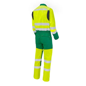 SALUBRIOUS SPORTS Unisex Cotton Breathable Workwear <b>Construction</b> <b>Overalls</b> Navy Fireman Coverall - Product Image 2
