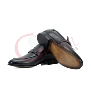 Mocassins en cuir véritable pour hommes, chaussures habillées formelles, classiques, pour le bureau, les mariages, les fêtes, confortables, chaussures de luxe - Product Image 2