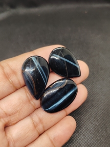 Blue <b>Tiger</b> <b>Eye</b> Gemstone Wholesale 100%Natural <b>Tiger</b> <b>Eye</b> Beautiful Crystal Gemstone for Jewellery Making Ready to Ship - Product Image 6