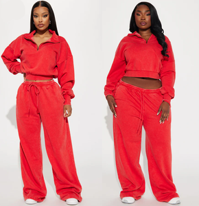 Chándal Deportivo Informal con Capucha para Mujer, Color Personalizado, Ropa de Gimnasio, Chándal Deportivo Elegante para Invierno, Talla Grande, Venta al por Mayor - Product Image 2