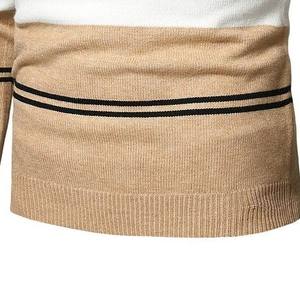 Chemise pour homme de haute qualité en coton 100%, taille personnalisée, respirante, écologique, col roulé uni, 220g, vente en gros - Product Image 4