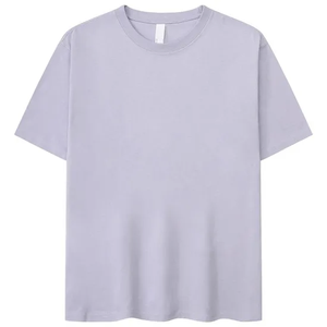Custom Logo High Quality Heavy Weight Boxy Fit 100% Cotton Drop Shoulder Solid <b>Plain</b> <b>Oversized</b> <b>T</b> <b>Shirts</b> for Men - Product Image 1