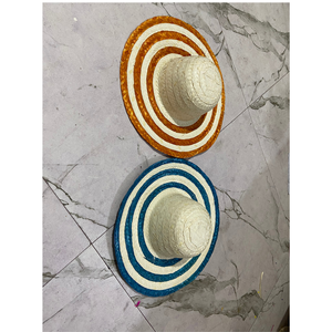 HOT SELLING Premium Eco Friendly Paper <b>Straw</b> Hat Blank Wide Brim Body DIY Custom Hat Making Wholesale Mexican - Product Image 1
