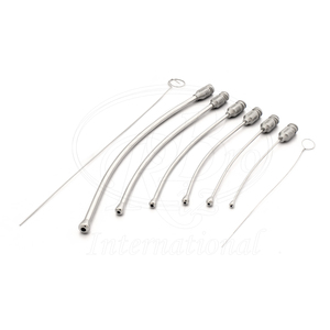Juego de 8 Agujas para Alimentación de Aves, 6 Agujas Curvas de Acero Inoxidable con Punta de Botón y 2 Alambres de Limpieza - Product Image 2