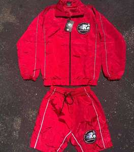 <b>Men</b> Winter Two Piece Custom Eco-Friendly Casual Windbreaker Shorts <b>Jacket</b> Tracksuit Reflective Zip-Up Organic Cotton Windproof - Product Image 5