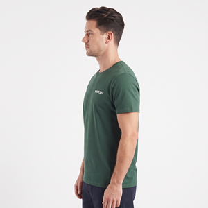 Camiseta Casual de Moda para Hombre de Alta Calidad, Cuello en V, Básica, Lisa, Cómoda, de Manga Corta, Tejido de Punto, Venta al Por Mayor de Fábrica China - Product Image 2
