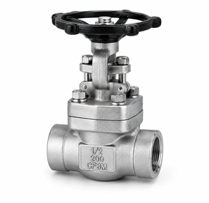 Vanne à opercule en acier au carbone, raccord femelle à souder, vanne d'arrêt manuelle CF8M 3/4 pouce pour systèmes d'eau - Product Image 2