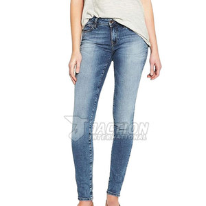 Pantalones Vaqueros de Mujer para Uso en Exteriores, Nuevo Estilo, de la Mejor Calidad, en Color Sólido - Product Image 6