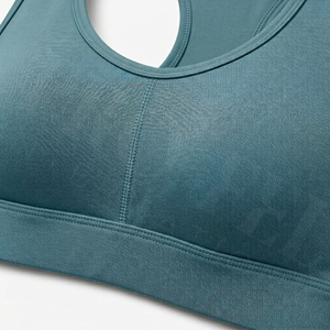 Soutien-gorge de sport personnalisé de qualité supérieure avec logo, maintien élevé, push-up, pour yoga, gym, fitness, course à pied, dos nageur, respirant et rembourré - Product Image 4