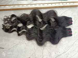 Extensions de cheveux vierges indiens 100 % naturels Remy, tissage double trame à la machine, toutes couleurs, vente en gros, collection 2026 tendance - Product Image 6