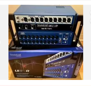 Meilleure qualité, console de mixage numérique 24 canaux, enregistreur USB multipistes, processeur audio Ui24Rs avec contrôle sans fil - Product Image 3