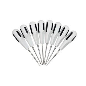 Elevador dental luxador de acero inoxidable, manual, mínimamente invasivo, curvo, para extracción de raíces, instrumento quirúrgico - Product Image 3